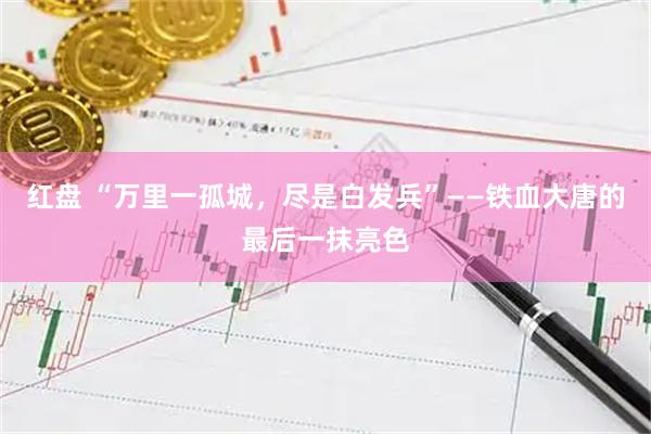 红盘 “万里一孤城，尽是白发兵”——铁血大唐的最后一抹亮色