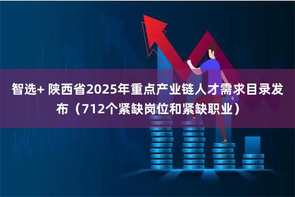 智选+ 陕西省2025年重点产业链人才需求目录发布（712个紧缺岗位和紧缺职业）